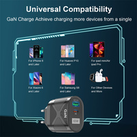 Lovebay 65W GaN szybka ładowarka do MacBook Pro Laptop typ C PD szybka ładowarka do iPhone 13 11 iPad Huawei Xiaomi Samsung 6